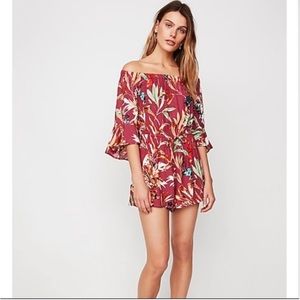 Express off the shoulder romper